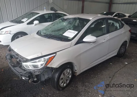 2017 Hyundai Accent Se z USA, uszkodzony, nr VIN KMHCT4AE0HU181509